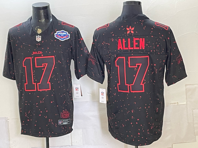 Men 2026 Buffalo Bills #17 Allen black Nike Limited NFL Jersey 0723076